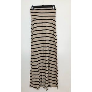 Promesa Stripe Maxi Skirt